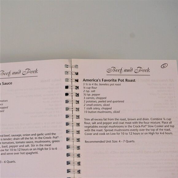 Crockpot Cookbook And Owners Manual SUNBEAM 2016 - Picture 7 of 7
